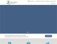 Tablet Screenshot of italiacanariasconsulting.com
